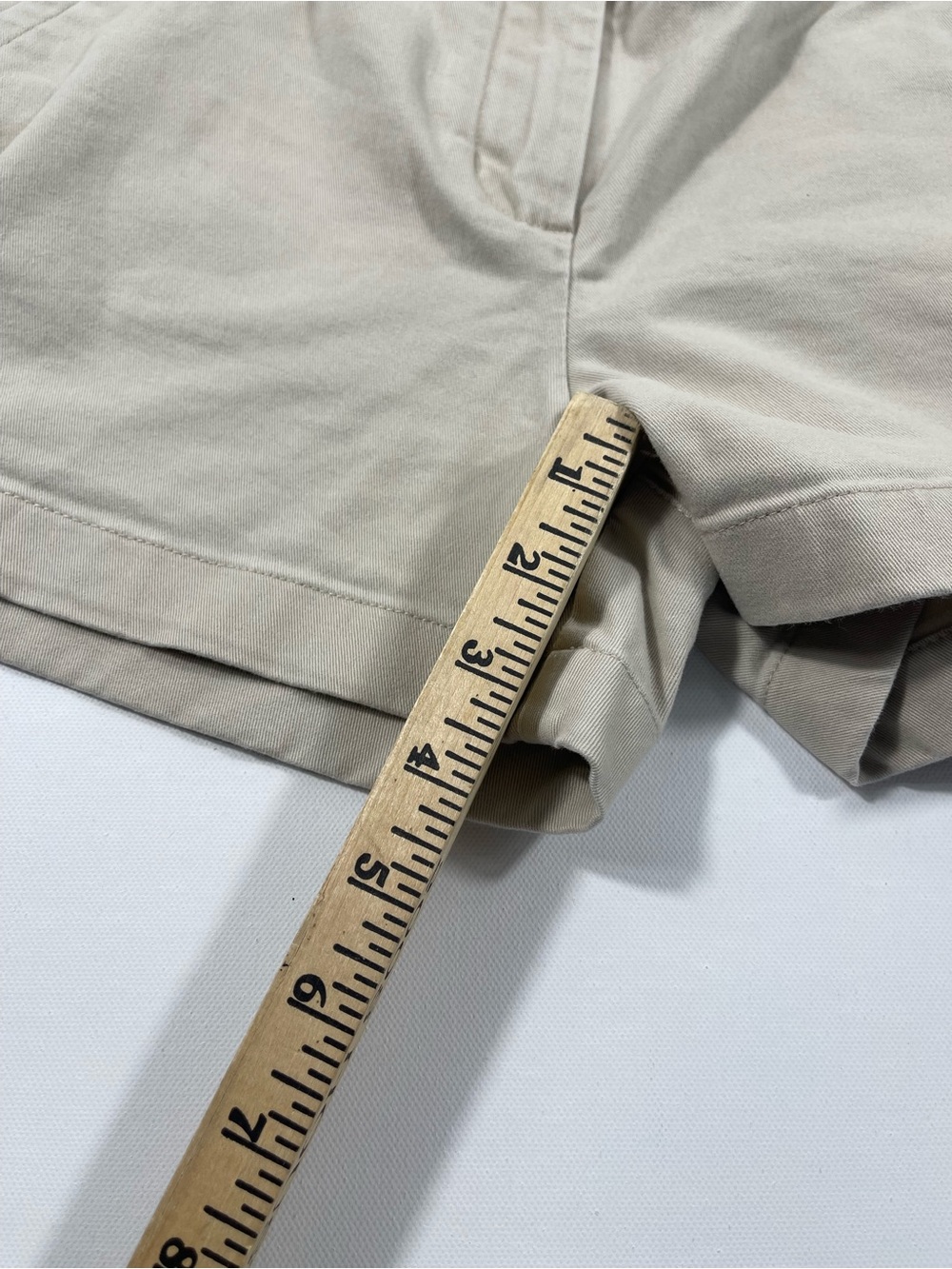 Southern Tide Women’s Size 6 Beige Chino Shorts Casual Cotton Flat Front SKU0213 - Picture 5 of 8
